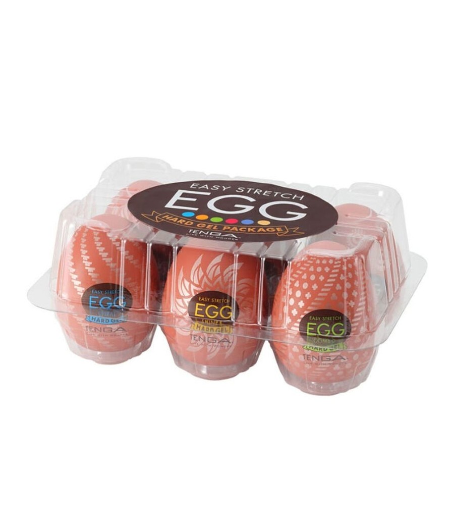 TENGA - EGG HARD PACK 6 UNITÉS