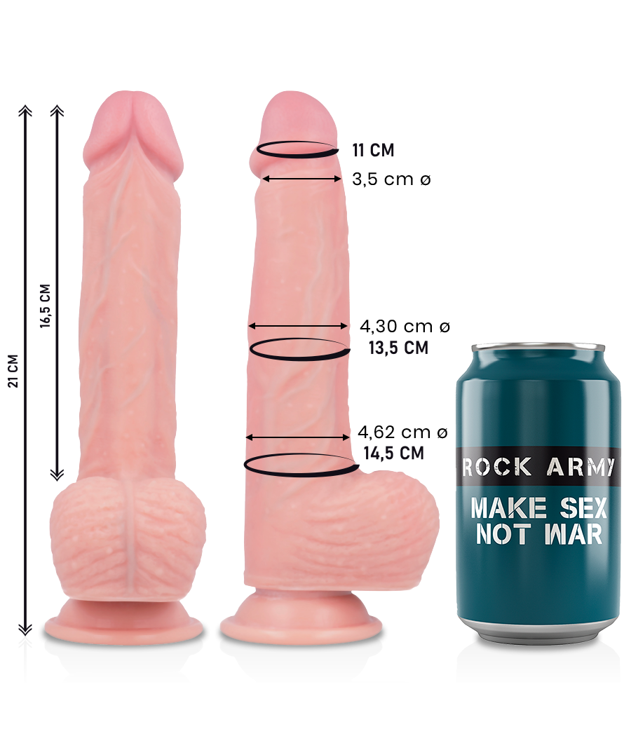 ROCKARMY - GODE EN SILICONE...