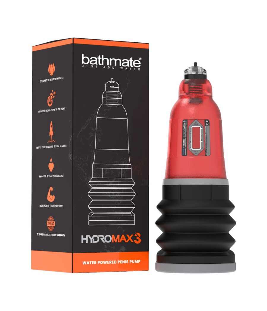 BATHMATE - HYDROMAX 3 ROUGE