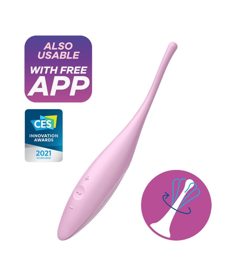 SATISFYER - TWIRLING JOY ROSE