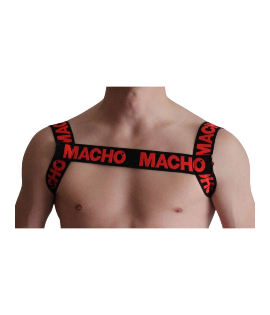 MACHO - HARNAIS DOUBLE ROUGE