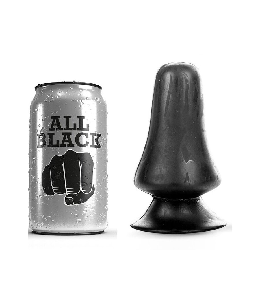 ALL BLACK - PLUG ANAL 12 CM