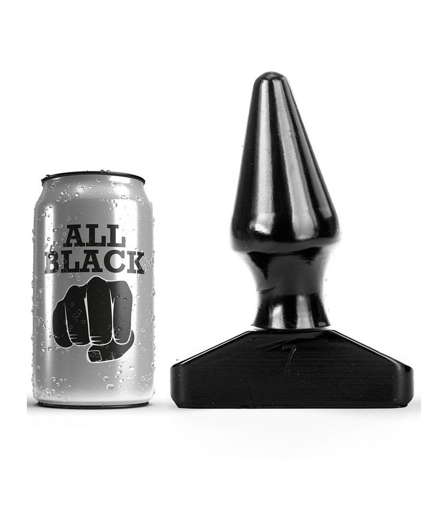 ALL BLACK - PLUG ANAL 16 CM