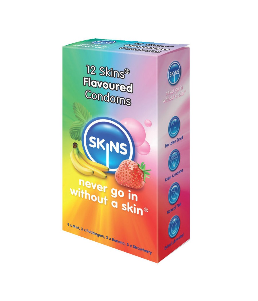 SKINS - CONDOM SAVEURS...