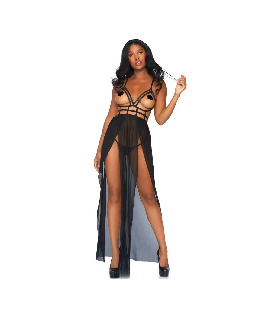 LEG AVENUE - ROBE MAXI CAGE...