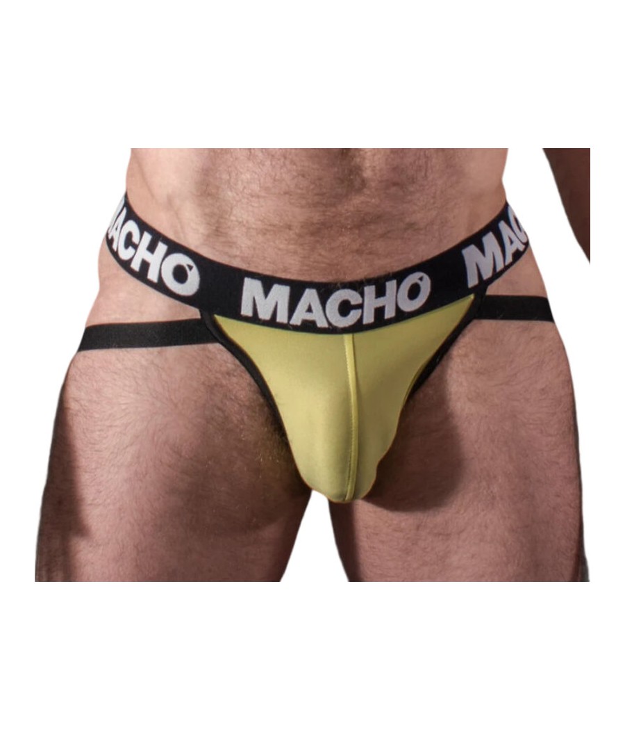 MACHO - MX25A JOCK LYCRA JAUNE