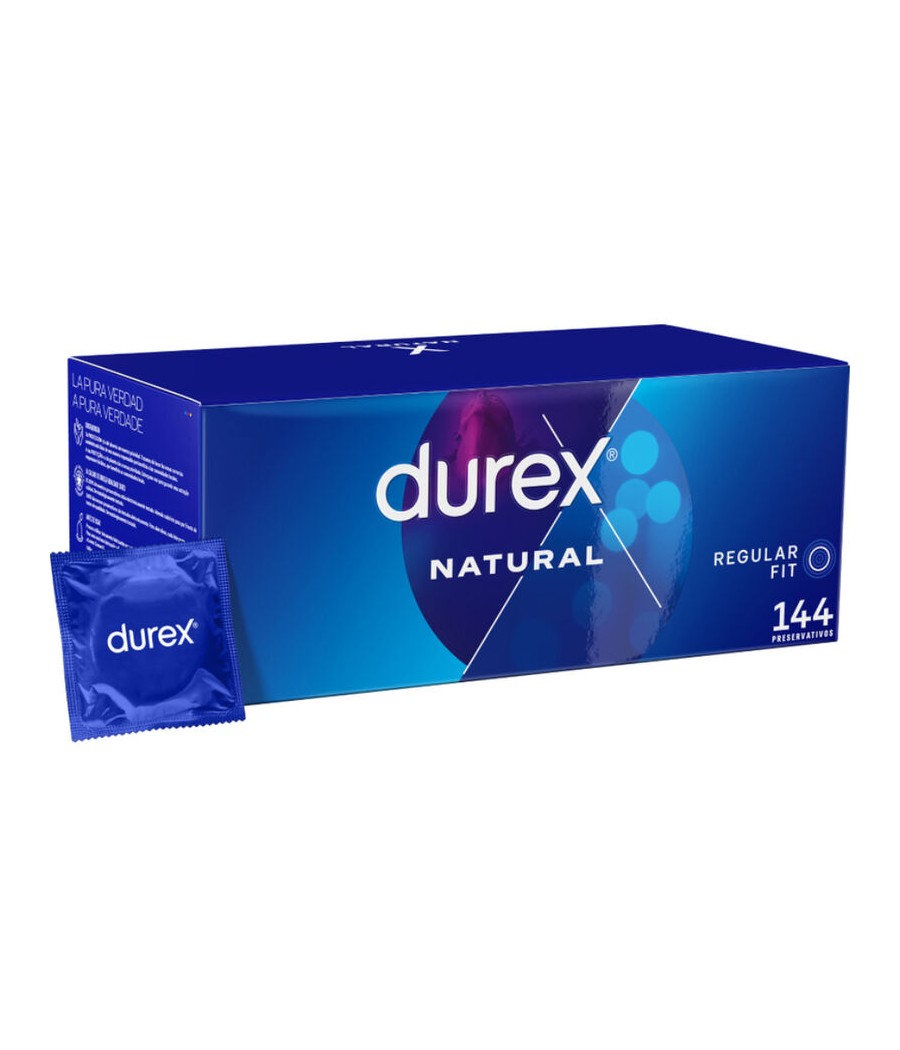 DUREX - NATUREL 144 UNITÉS