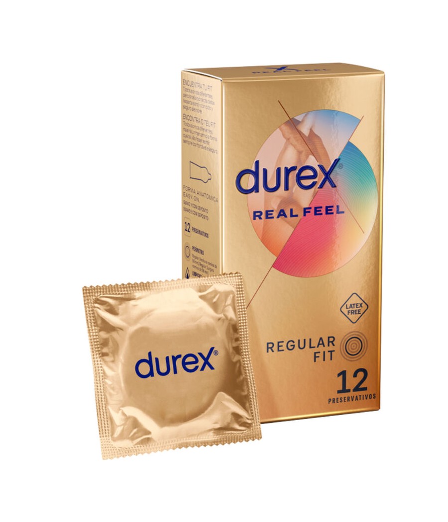 DUREX - REAL FEEL 12 UNITÉS