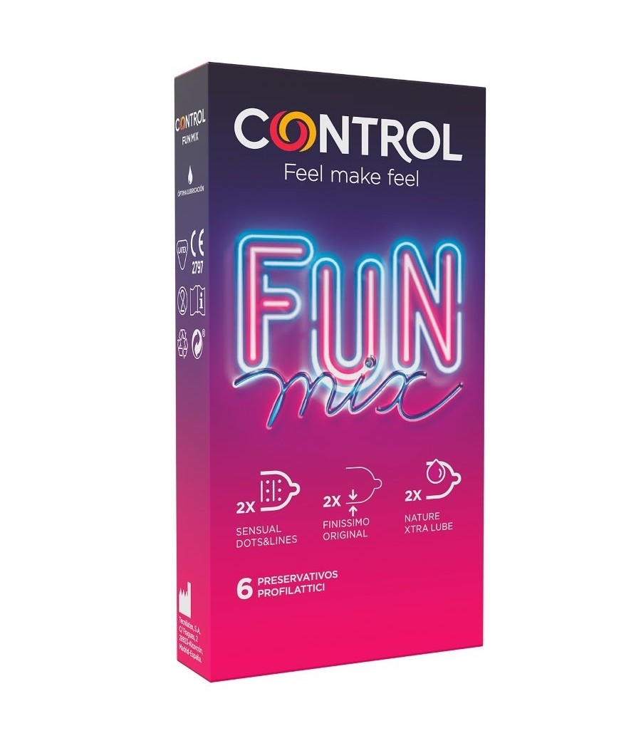 CONTROL - FEEL FUN MIX 6 UDS