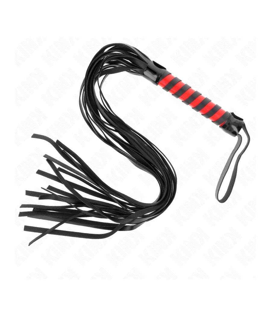 KINK - FOUET LONG RAYÉ 70 CM