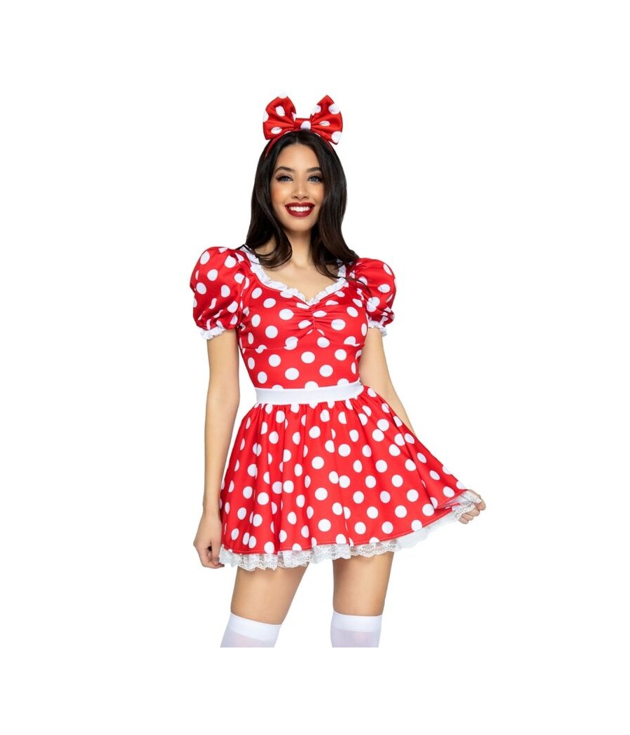 LEG AVENUE - ROBE À POIS +...