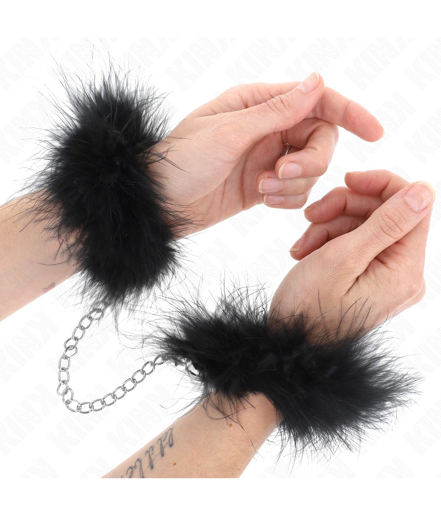 KINK - MANCHETTES MINI PLUME