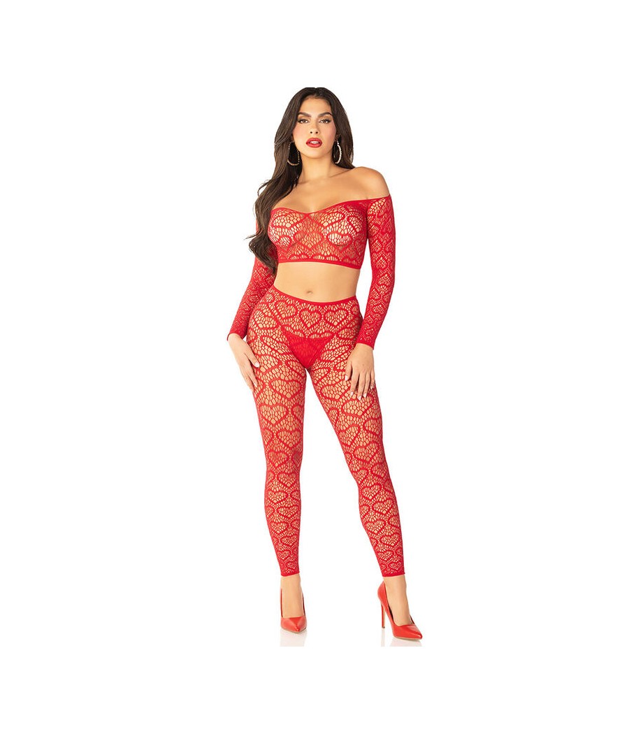 LEG AVENUE - CROP TOP + BAS...