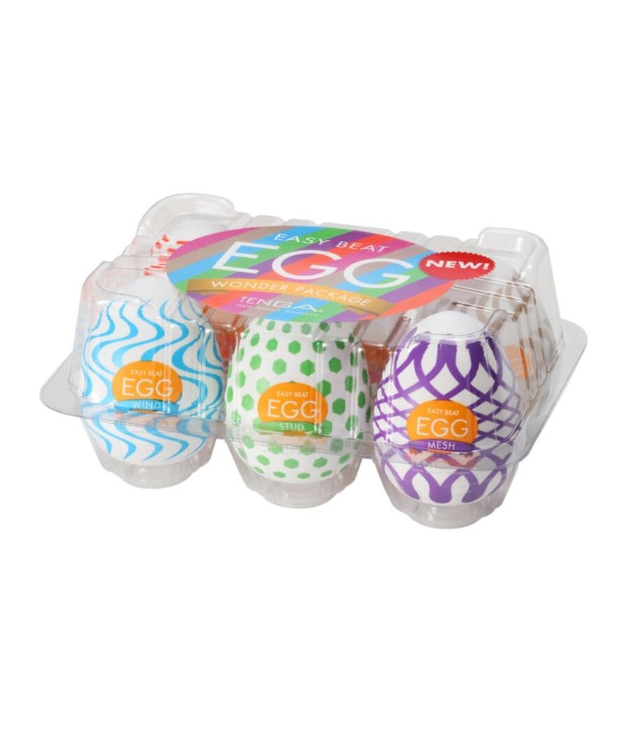 TENGA - WONDER EGG PACK 6...